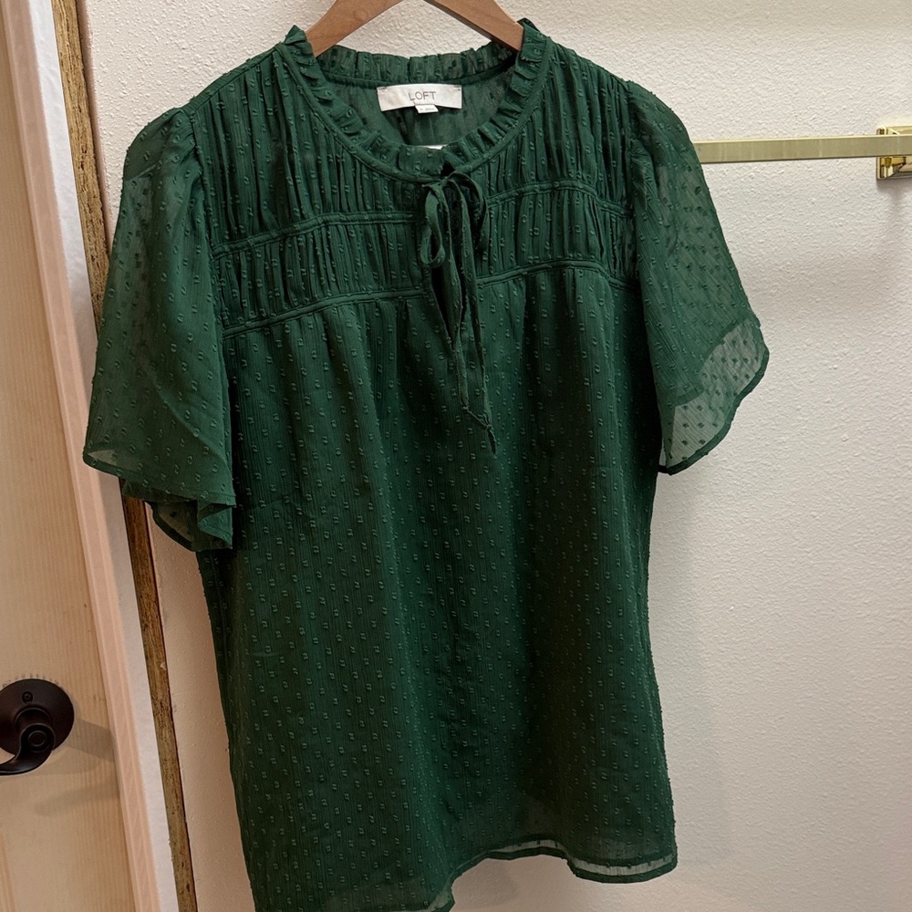 Women's Green Blouse